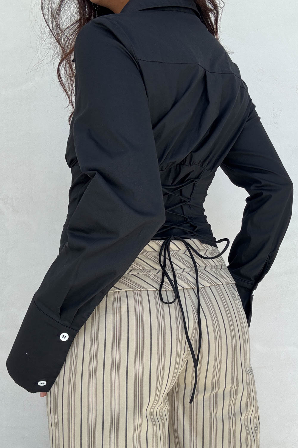 Vicky Tailored Button Up Blouse.