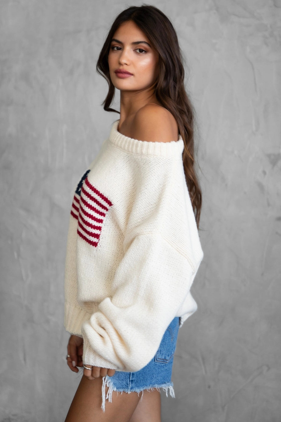 American Dream Sweater - ONFEMME By Lindsey's Kloset