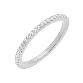 Thin Pave Ring