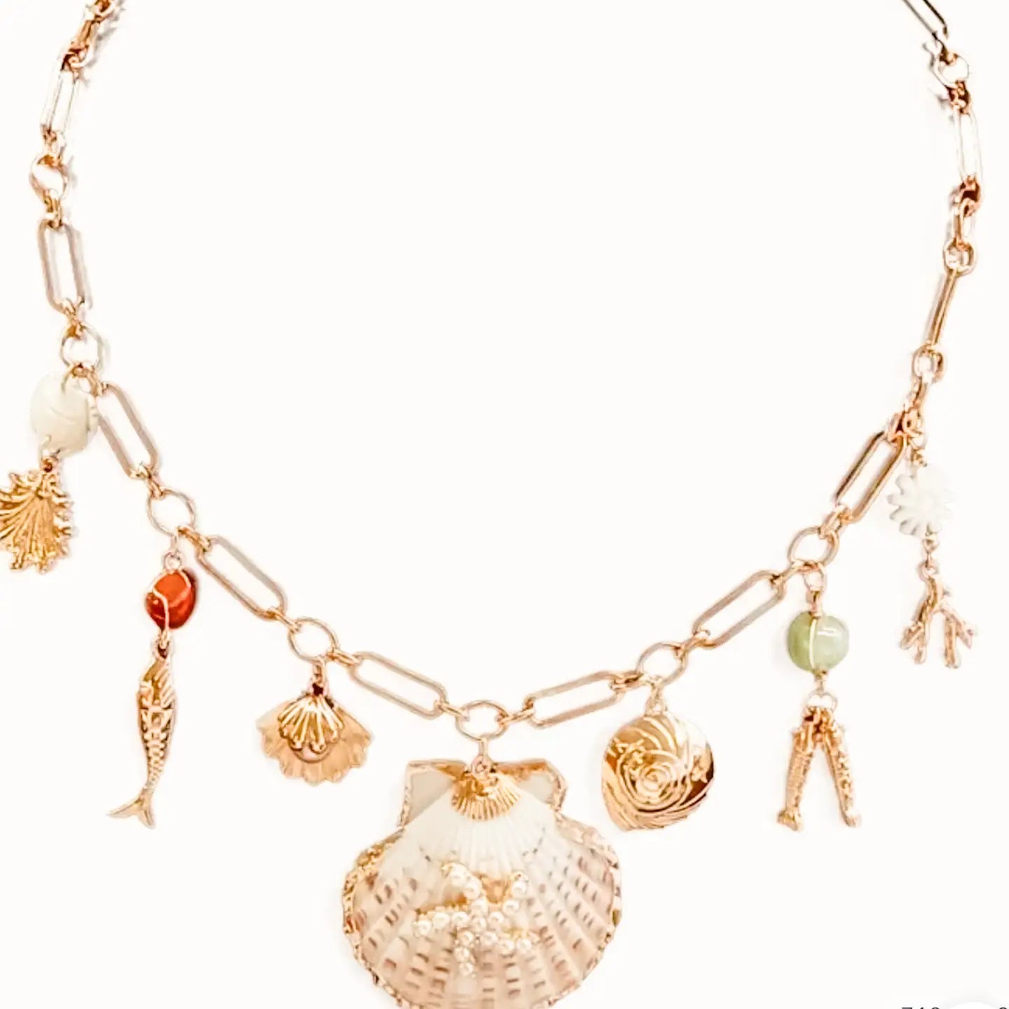 By The Beach Shell Necklace - ONFEMME By Lindsey's Kloset