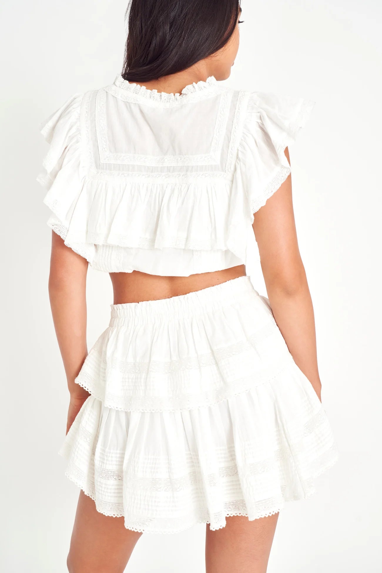 Ruffle Mini Skirt - ONFEMME By Lindsey's Kloset