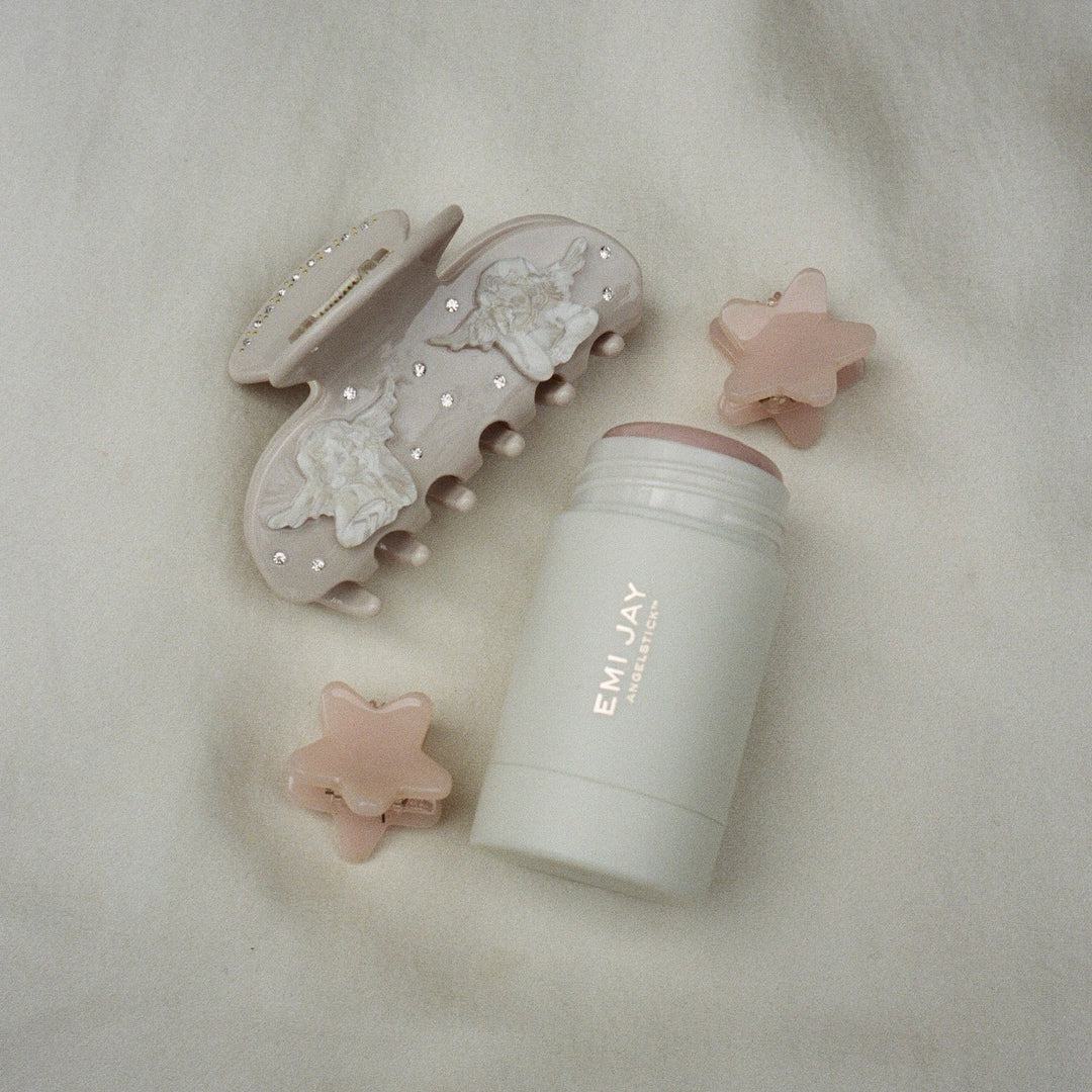 Sweetheart Clip - Cream Angel Wings - ONFEMME By Lindsey's Kloset