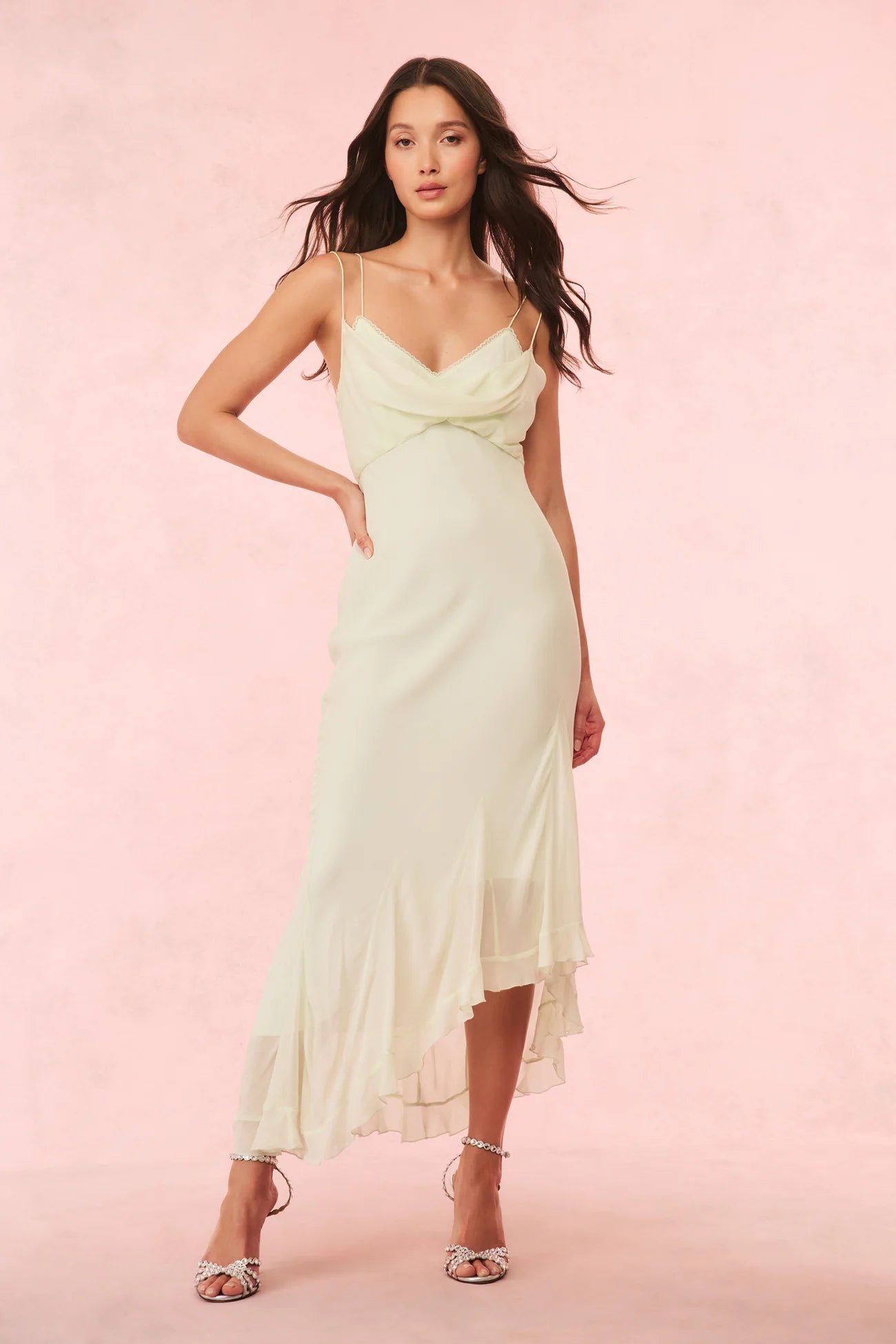 Chesley Chiffon Slip Dress - ONFEMME By Lindsey's Kloset