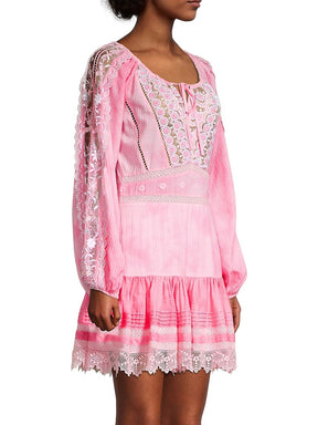 Chelie Embroidered Dress - ONFEMME By Lindsey's Kloset