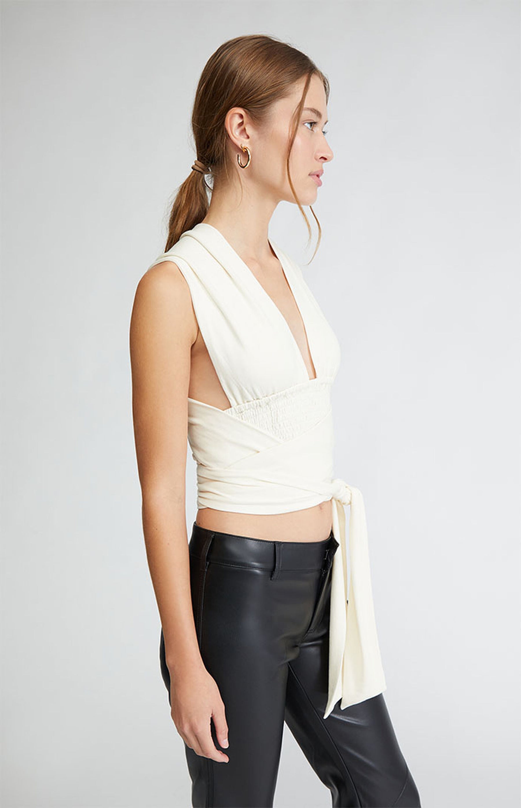 Multi-Way Tie Top  ONFEMME By Lindsey's Kloset