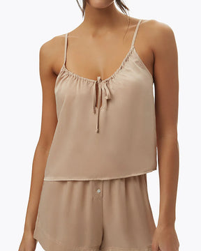 Silky Cami - Deep Sand - ONFEMME By Lindsey's Kloset
