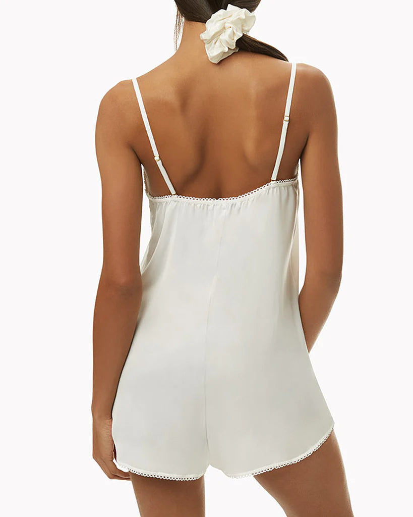 Silky Slip Romper - ONFEMME By Lindsey's Kloset