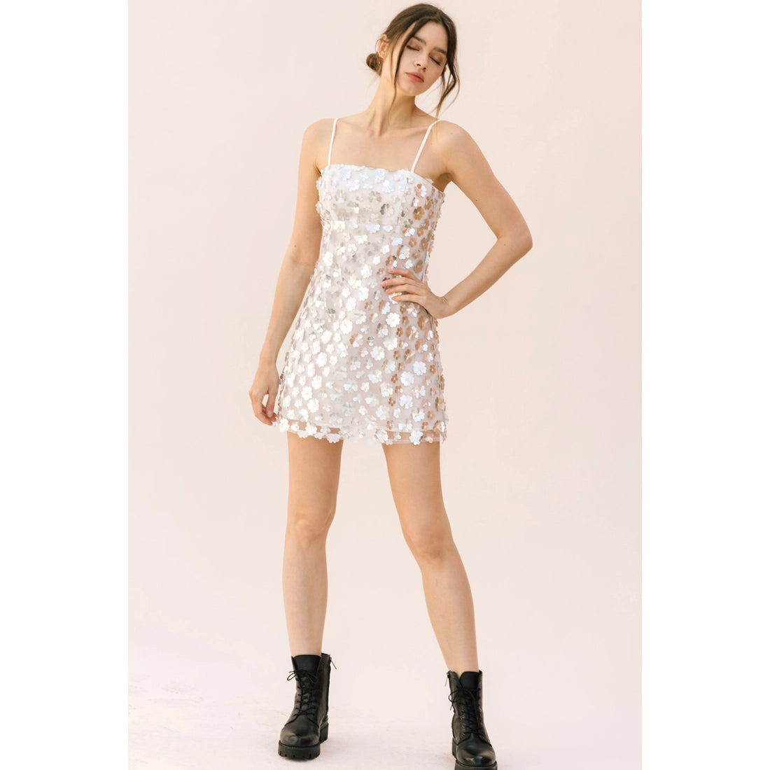 Flower Power Mini Dress - ONFEMME By Lindsey's Kloset