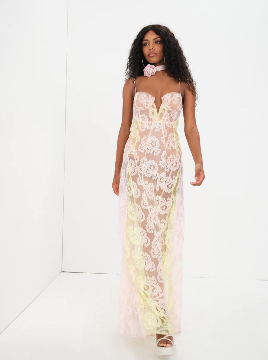 Blossom Maxi Dress - ONFEMME By Lindsey's Kloset Blossom Maxi Dress - ONFEMME By Lindsey's Kloset