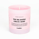 You're Doing Great Candle - ONFEMME By Lindsey's Kloset