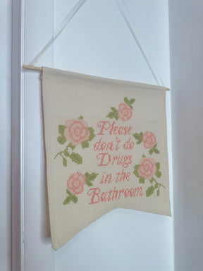 Drugs Bathroom Sign - ONFEMME By Lindsey's Kloset
