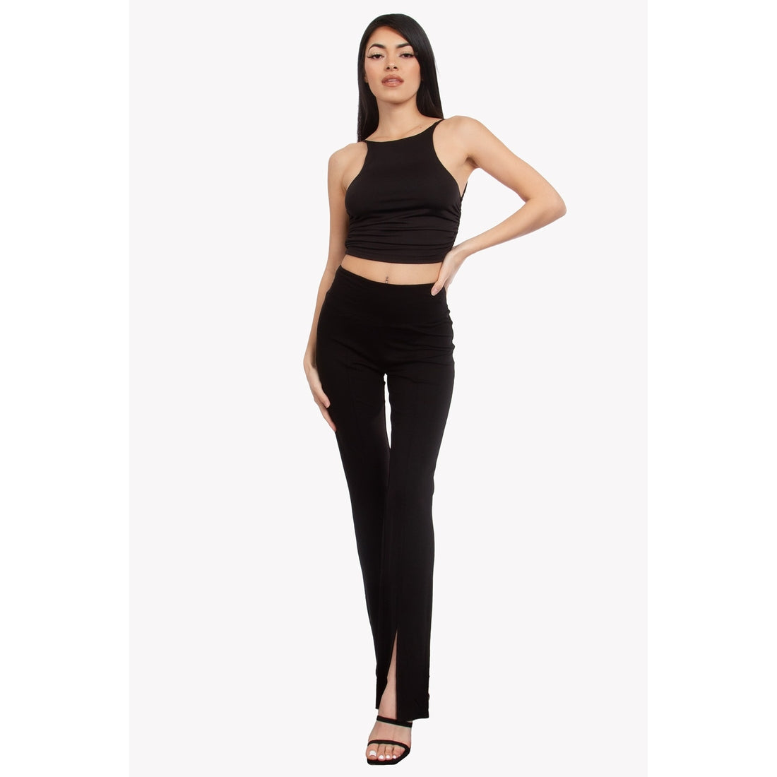 Sloane High Rise Pants - ONFEMME By Lindsey's Kloset