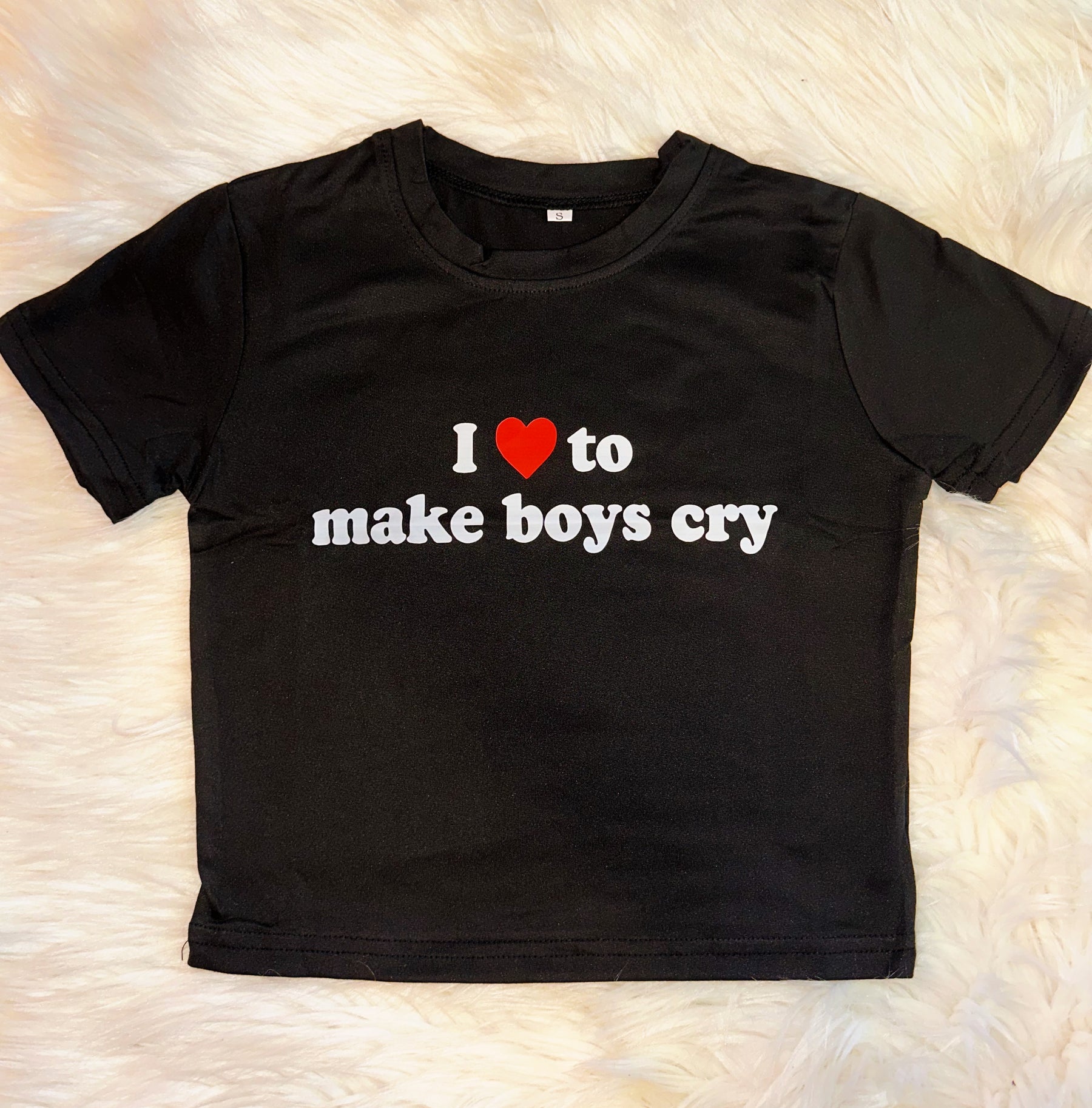 Boys Cry Baby Tee - Small Font - ONFEMME By Lindsey's Kloset