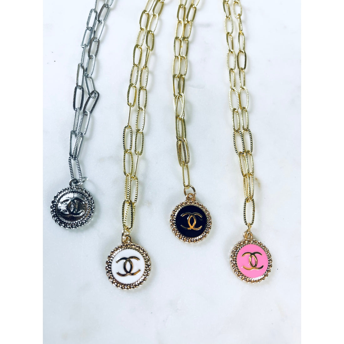 Circle C Necklace - ONFEMME By Lindsey's Kloset