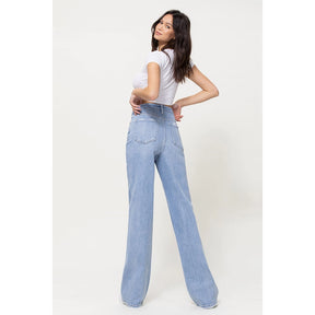 High-Rise Straight-Leg Jeans - ONFEMME By Lindsey's Kloset