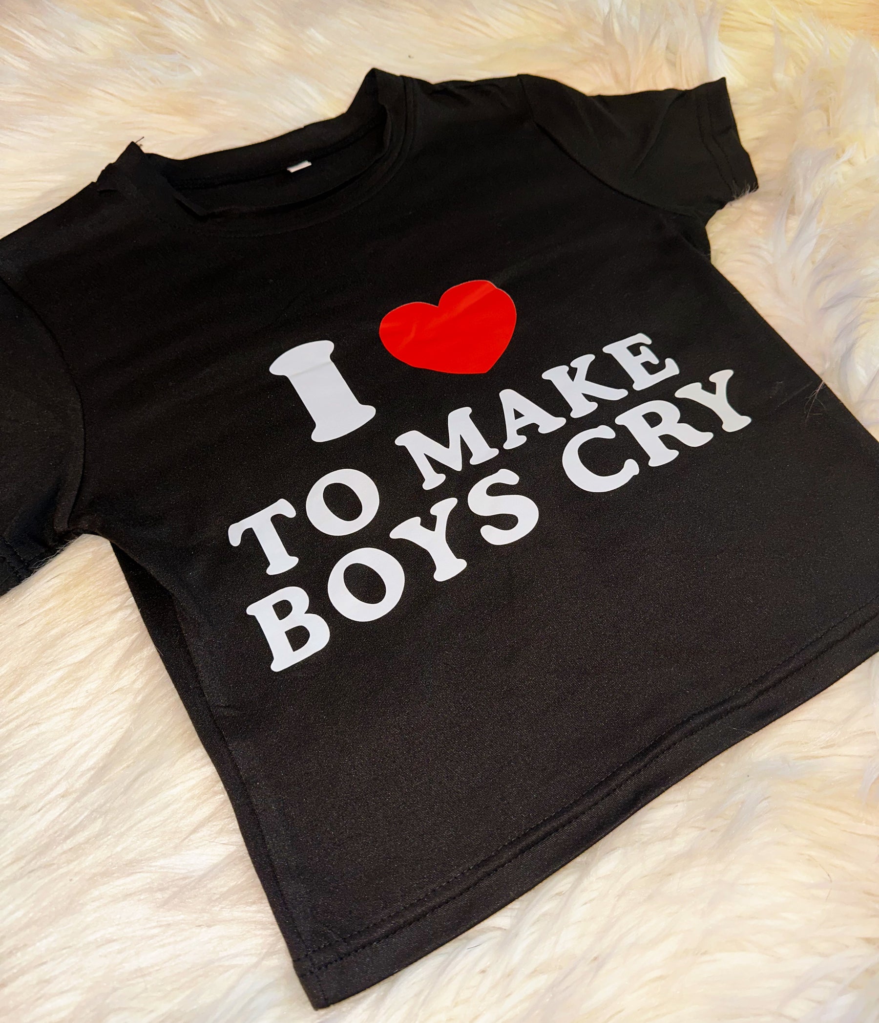 Boys Cry Baby Tee - Big Font - ONFEMME By Lindsey's Kloset