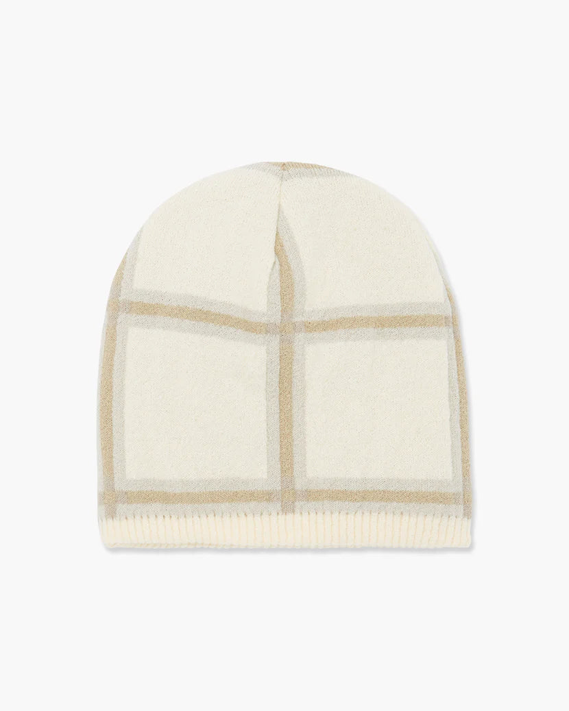 Oversized Plaid Beanie - ONFEMME By Lindsey's Kloset