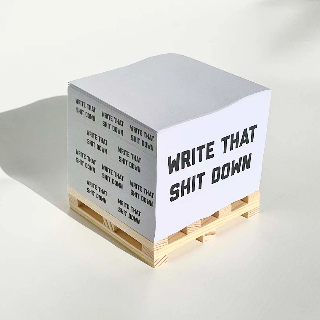 Write That Sh*t Down Sticky Notes - ONFEMME By Lindsey's Kloset