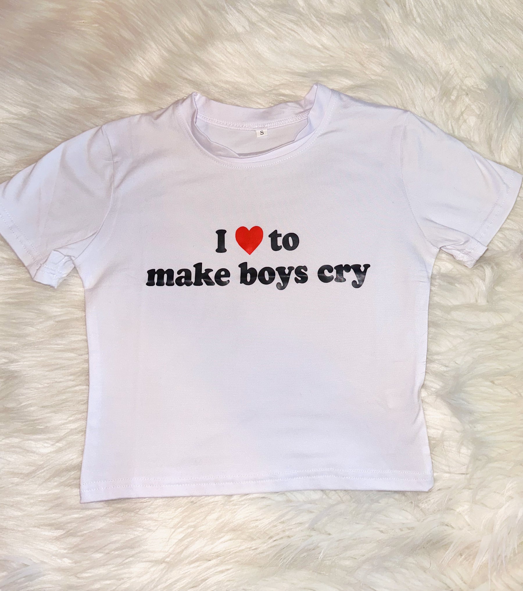 Boys Cry Baby Tee - Small Font - ONFEMME By Lindsey's Kloset