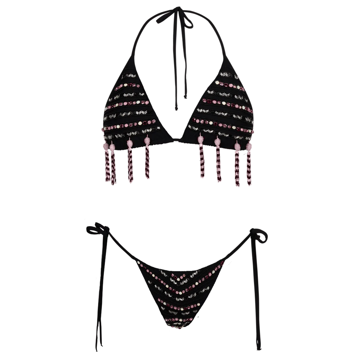 Claudette Bikini Set - Black - ONFEMME By Lindsey's Kloset