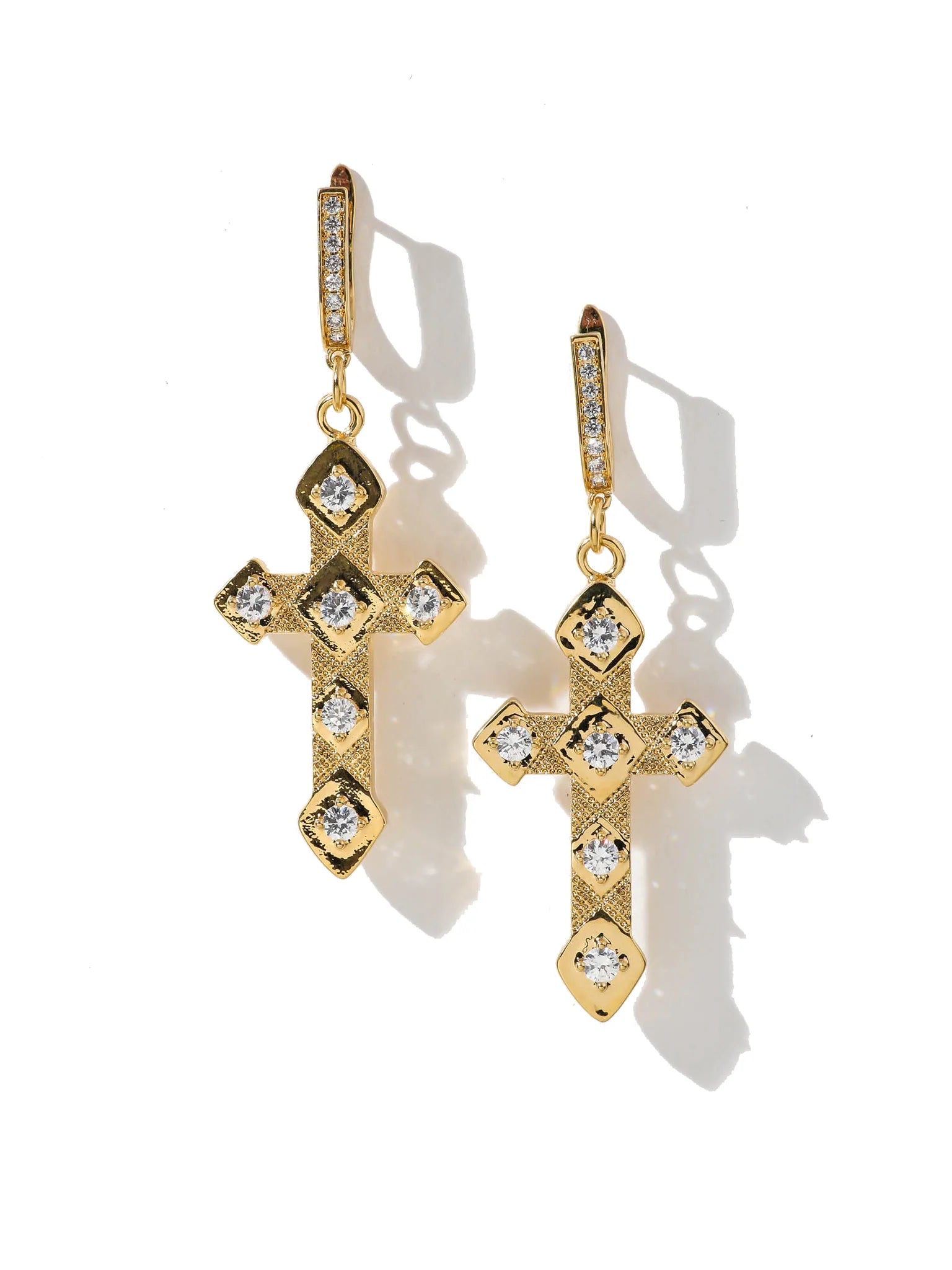 Angel Cross Earrings - ONFEMME By Lindsey's Kloset