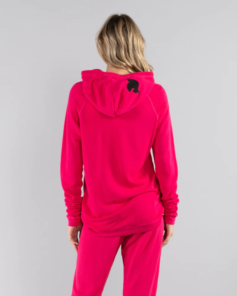 FREECITY Superfluff Lux Hoodie - Magenta Aura - ONFEMME By Lindsey's Kloset