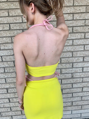 Strawberry Banana Set - ONFEMME By Lindsey's Kloset