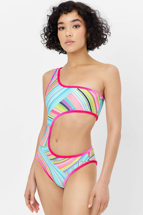 Cash Shine One Piece Swimsuit - ONFEMME By Lindsey's Kloset