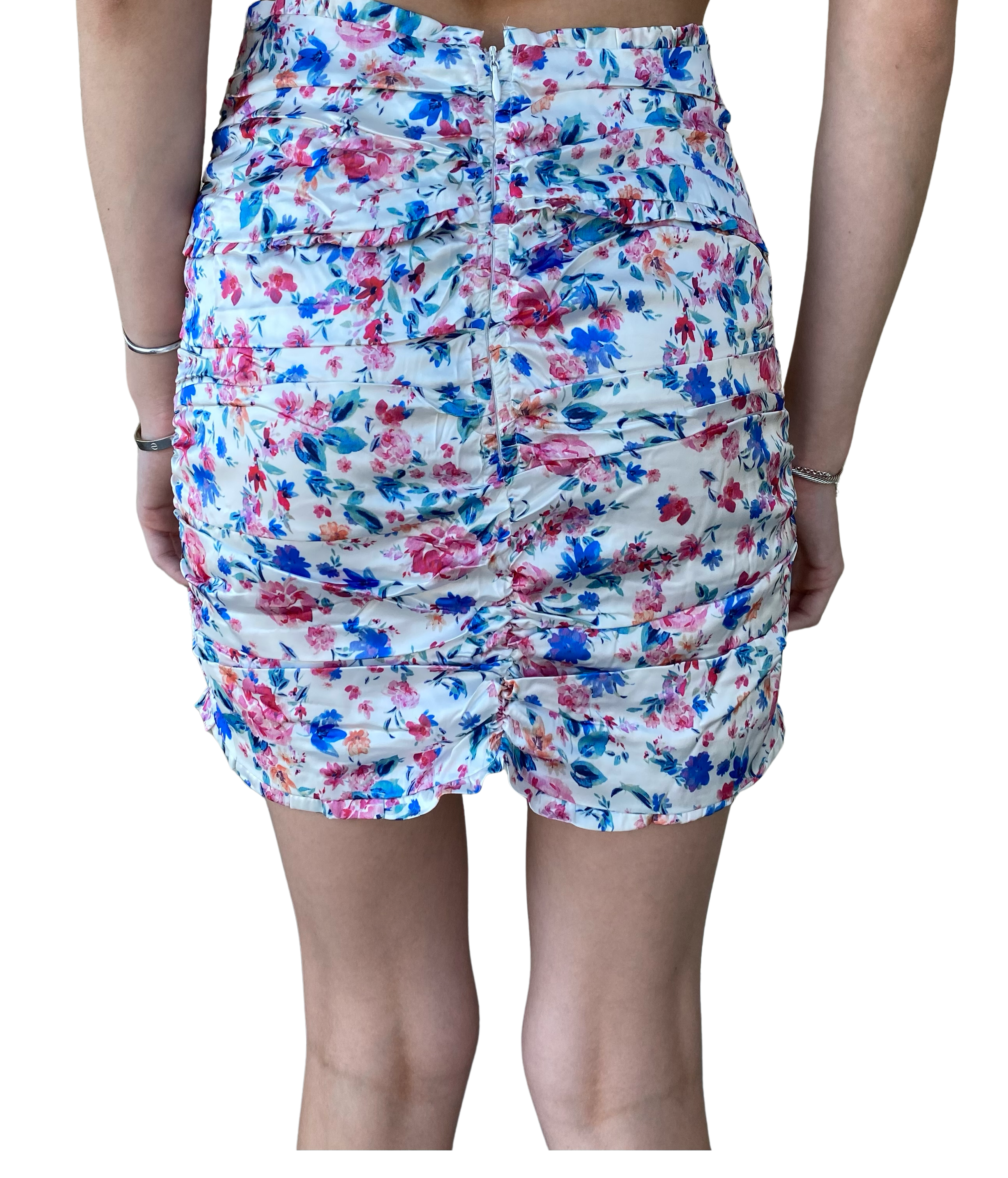 Polly Ruched Skirt - ONFEMME By Lindsey's Kloset