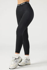 The Sports Legging - Sueded Onyx - ONFEMME By Lindsey's Kloset