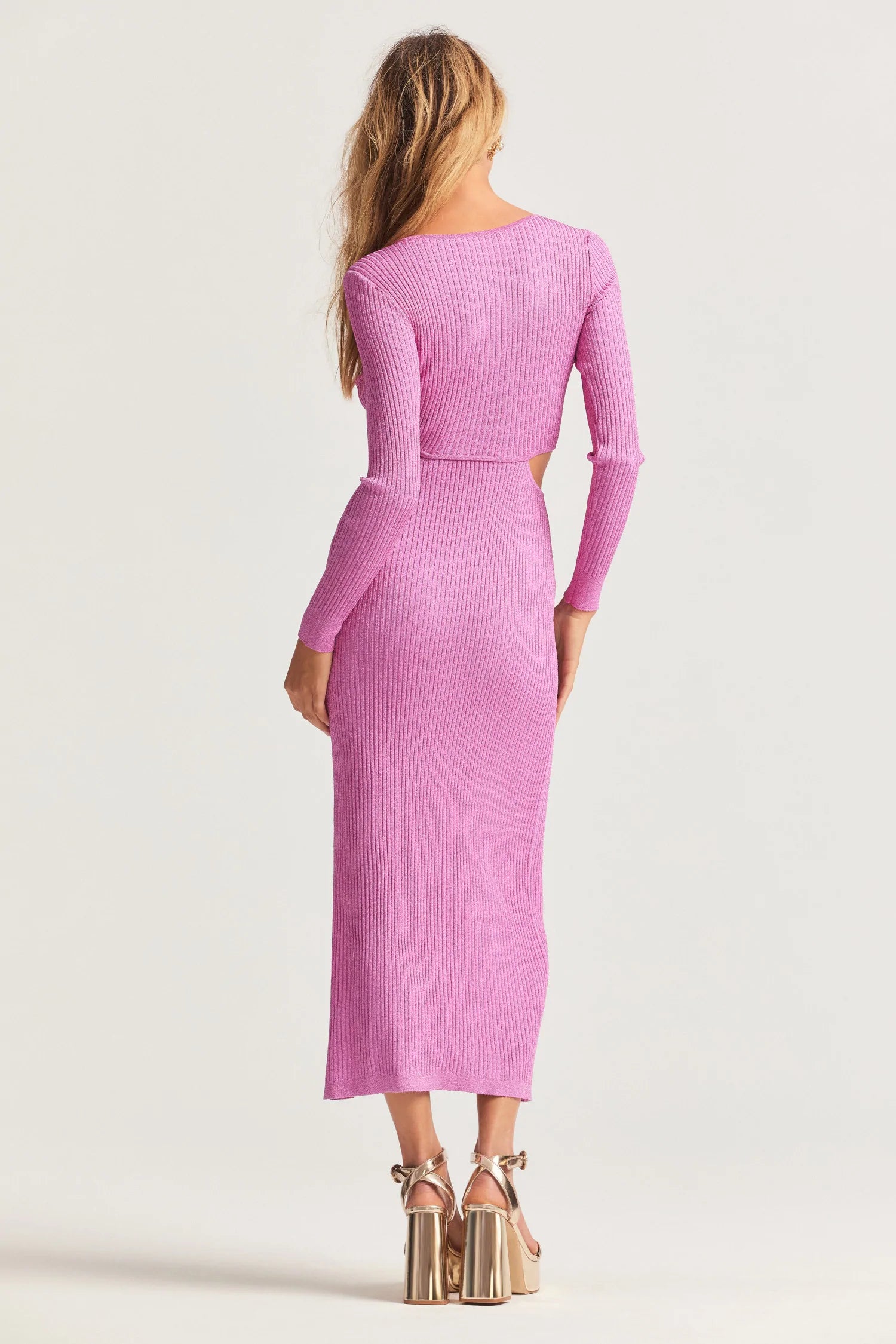 Bernette Midi Dress - Orchid Sparkle - ONFEMME By Lindsey's Kloset