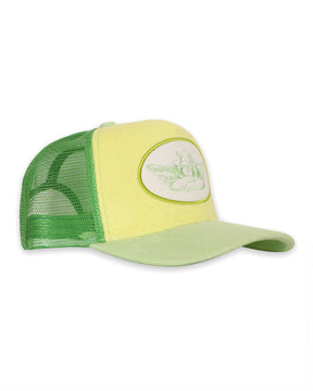 KEY LIME TERRY TRUCKER HAT - ONFEMME By Lindsey's Kloset