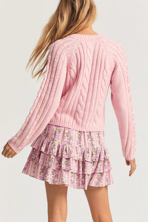 Bitsy Mini Skirt - Blushing Pink - ONFEMME By Lindsey's Kloset