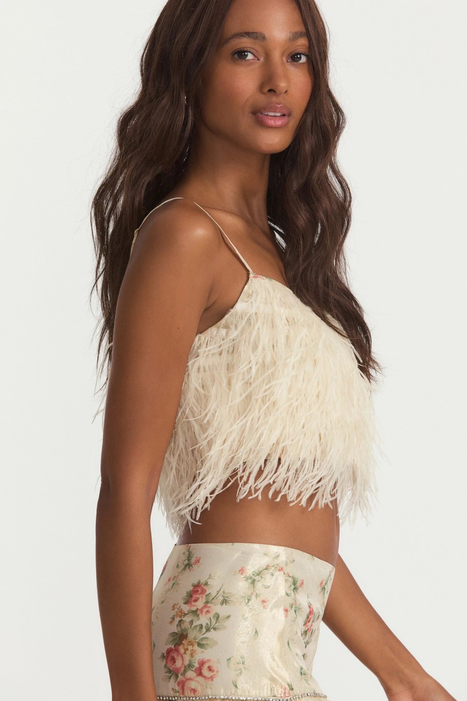 Dusty Crop Cami - Golden Fog - ONFEMME By Lindsey's Kloset