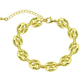 Puff Mariner Link Bracelet - ONFEMME By Lindsey's Kloset