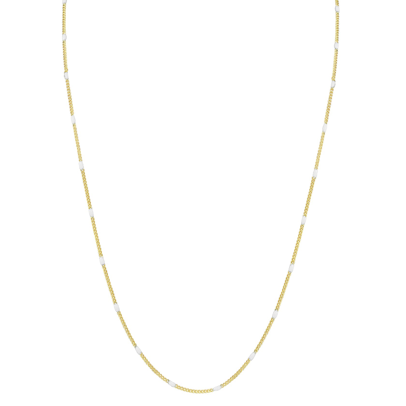 Gold Enamel Chains - ONFEMME By Lindsey's Kloset