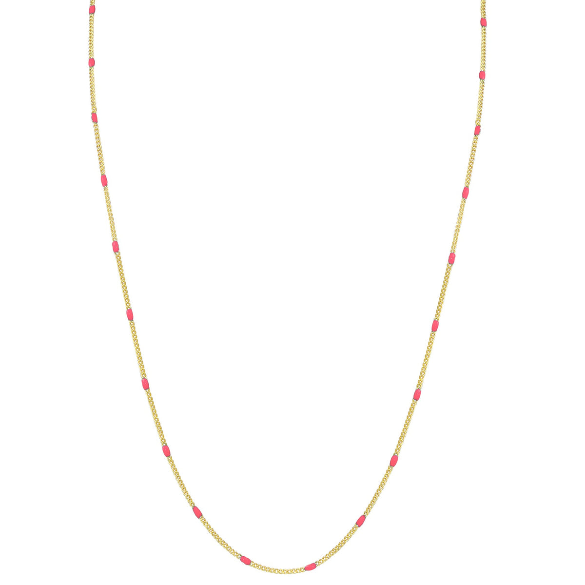 Gold Enamel Chains - ONFEMME By Lindsey's Kloset