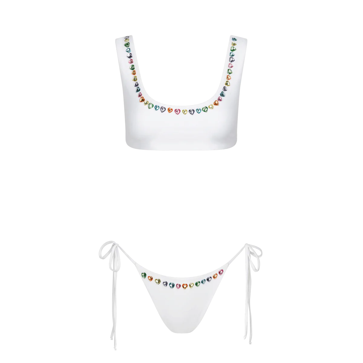Celeste Bikini Set - White - ONFEMME By Lindsey's Kloset