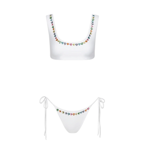 Celeste Bikini Set - White - ONFEMME By Lindsey's Kloset
