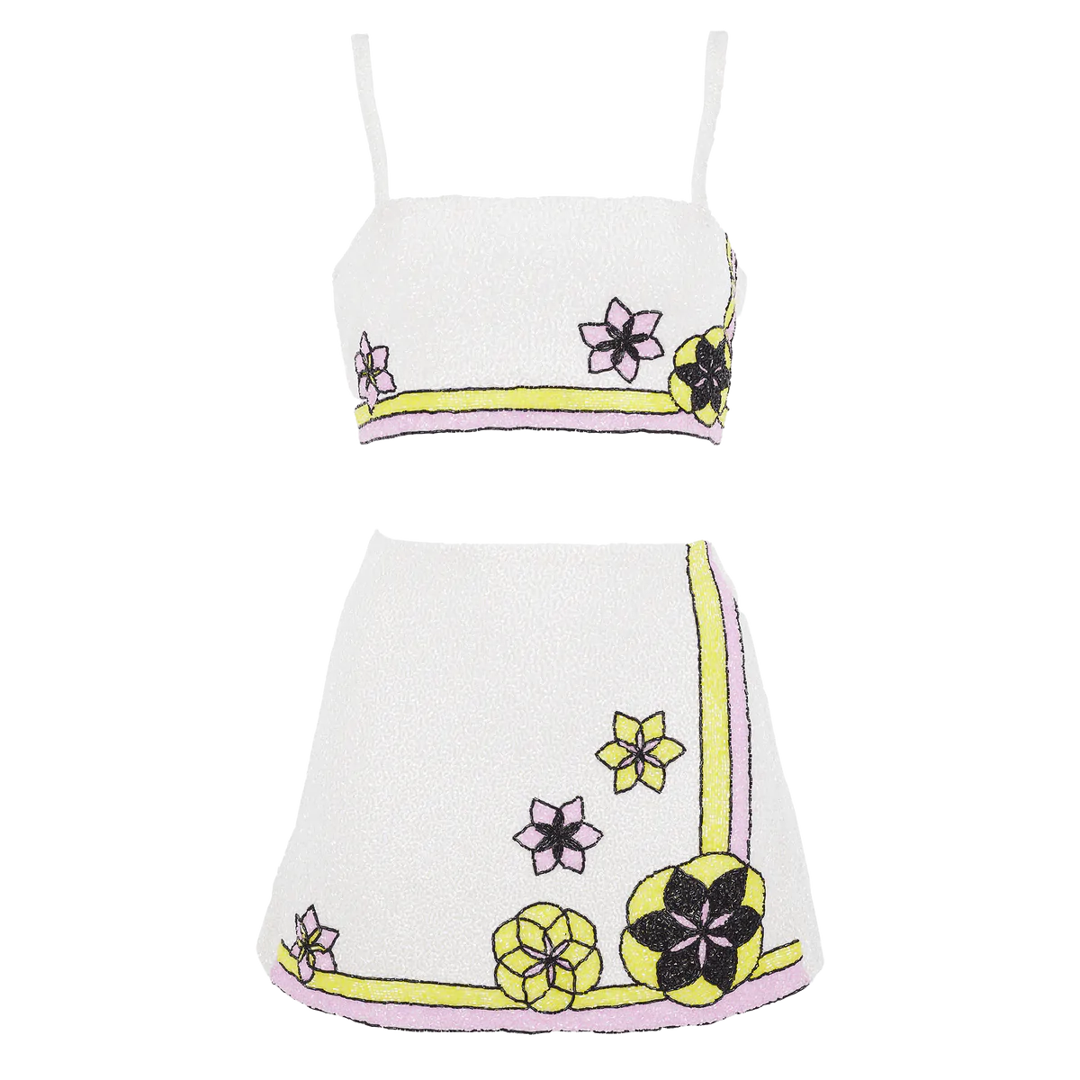 Mei Co-Ord Set - White - ONFEMME By Lindsey's Kloset