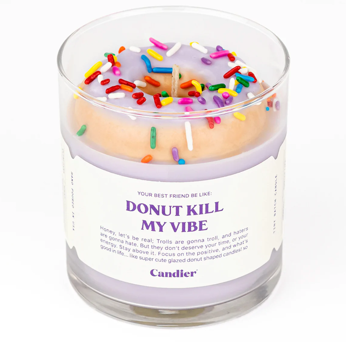 Donut Kill My Vibe Candle - ONFEMME By Lindsey's Kloset