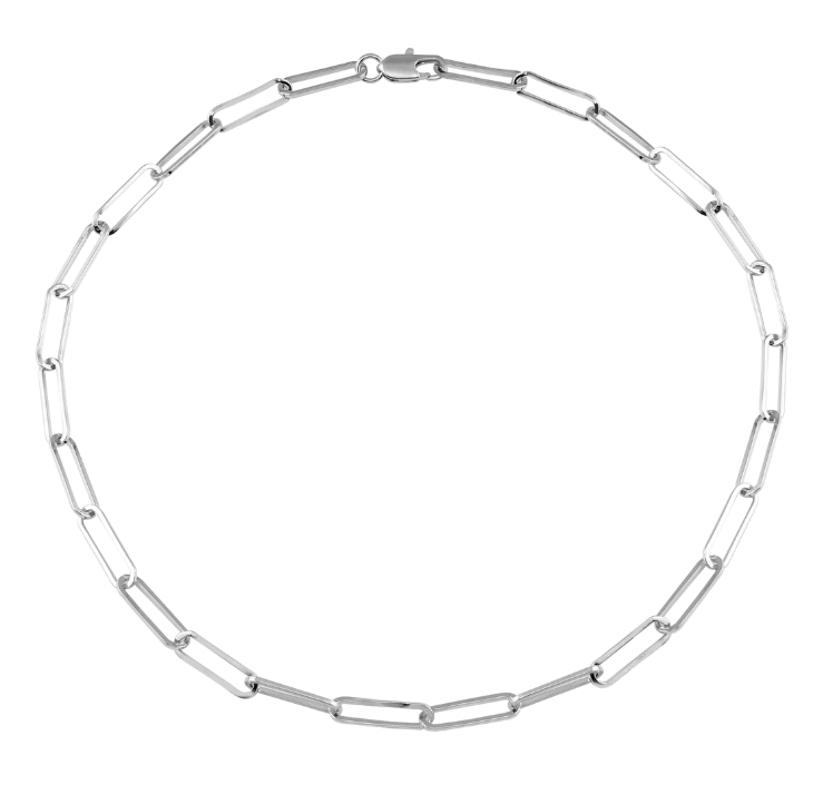 Rhinestone necklace - Silver-coloured - Ladies | H&M IN