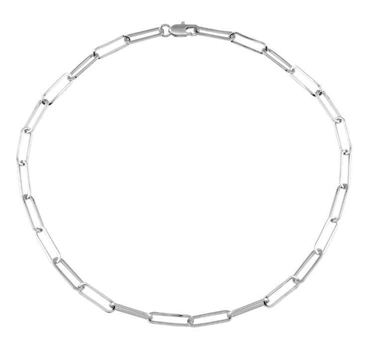 Chunky White Gold Chain - ONFEMME By Lindsey's Kloset