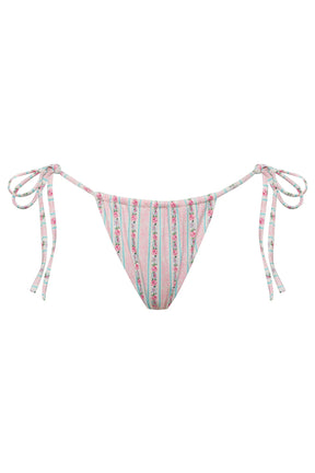 Tia Floral String Bikini Bottom - ONFEMME By Lindsey's Kloset