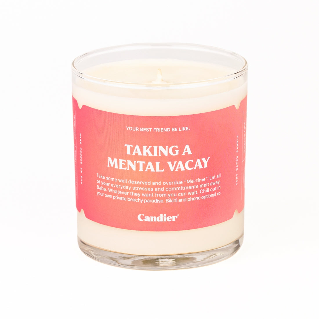 Mental Vacay Candle - ONFEMME By Lindsey's Kloset