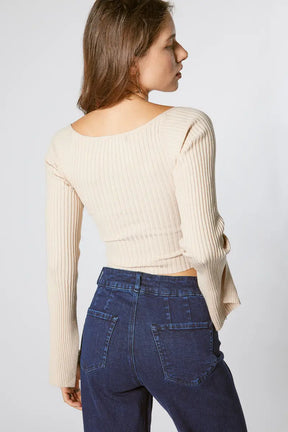 Ashley Knit Longsleeve Top - ONFEMME By Lindsey's Kloset