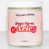 Sorry I'm an Aries Candle - ONFEMME By Lindsey's Kloset