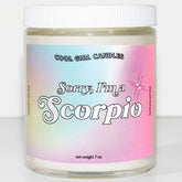 Sorry I'm a Scorpio Candle - ONFEMME By Lindsey's Kloset