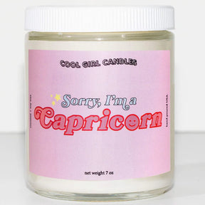 Sorry I'm a Capricorn Candle - ONFEMME By Lindsey's Kloset