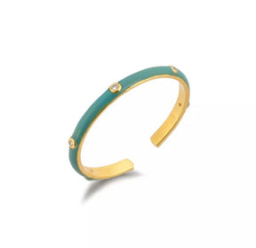 The Thin Enamel Band - ONFEMME By Lindsey's Kloset